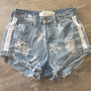 vintage havana jean shorts